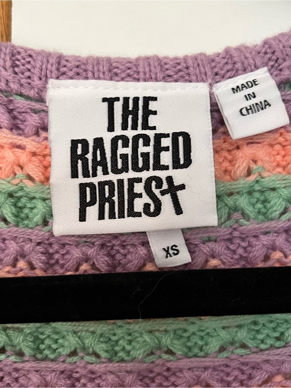 The Ragged Priest Bubble Knit Crop Tank Top - Picture 7 of 9